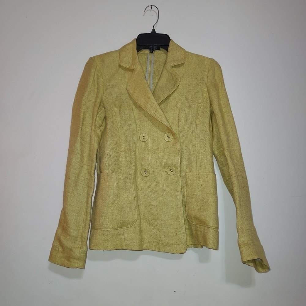 THEORY linen blazer size TP